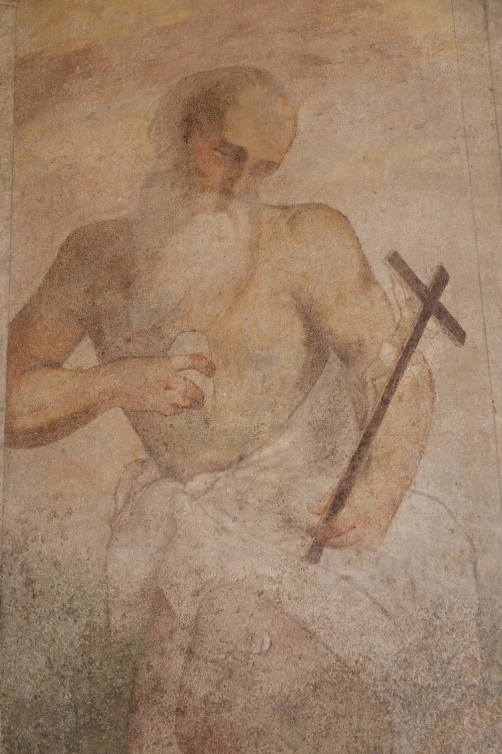 Il Romanino-154-Villongo, cappella di San Rocco - dettaglio 4